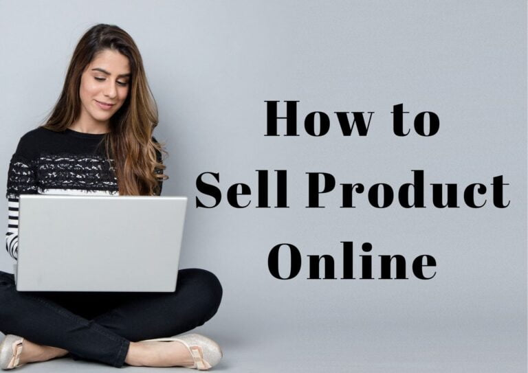 How to Sell Products Online